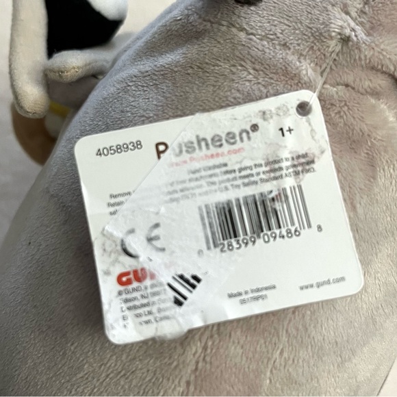 GUND Pusheen Sushi Cat with Chopsticks Snackable Toy Plush 4058938 New w/ Tag - Picture 4 of 5